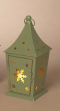 Load image into Gallery viewer, Lighted Metal Holiday Timer Lanterns
