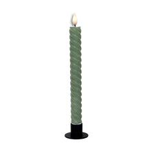 Load image into Gallery viewer, Textured Realistic Wick LED Taper Candles
