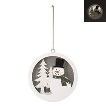 Load image into Gallery viewer, Wood Cut-Out LED Ornament
