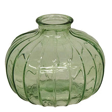 Load image into Gallery viewer, Light Green Round Glass Vase
