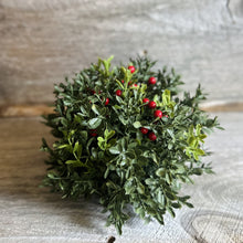 Load image into Gallery viewer, Mini Boxwood and Berries Greenery Collection

