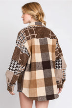 Load image into Gallery viewer, Mocha Plaid Shacket
