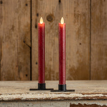 Load image into Gallery viewer, Set/2 Moving Flame Taper Candle
