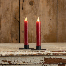 Load image into Gallery viewer, Set/2 Moving Flame Taper Candle
