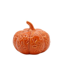 Load image into Gallery viewer, Orange Porcelain Pumpkin
