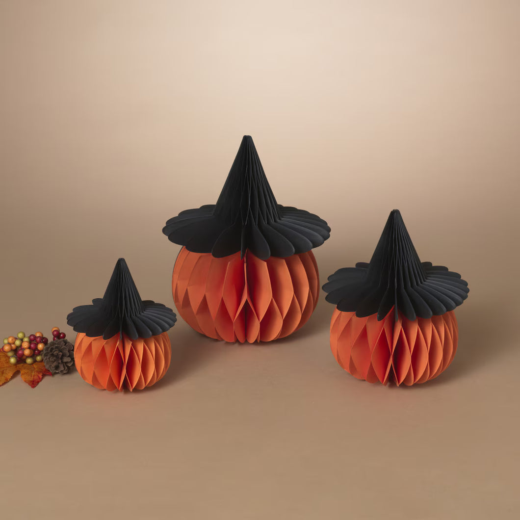 Paper Honeycomb Pumpkin