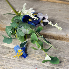 Load image into Gallery viewer, Blue Petunia and Pansy Spray
