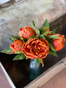 Persimmon Peonies