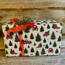 Load image into Gallery viewer, Red Truck with Tree Ornament
