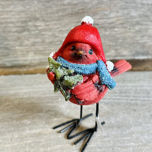 Festive Winter Cardinals