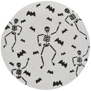 Skeleton Round Placemat