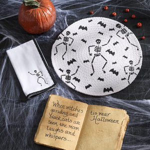 Skeleton Round Placemat