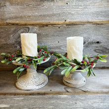 Load image into Gallery viewer, Rustic White Display Pedestals
