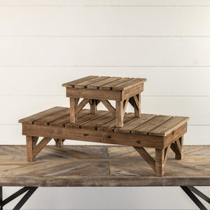 Wood Plank Riser