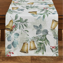 Load image into Gallery viewer, Bells of Christmas Placemats and Runners
