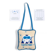 Load image into Gallery viewer, Tooth Fairy Embroidered Pillow Door Hanger Decor with Note Card
