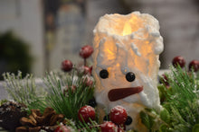 Load image into Gallery viewer, Snowman LED Flameless Candle
