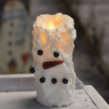 Load image into Gallery viewer, Snowman LED Flameless Candle
