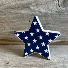 Load image into Gallery viewer, Stars and Stripes Wood Star Signs

