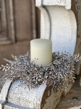 Load image into Gallery viewer, Brown &amp; White Little Luna Leaves Collection - Candle Ring, Garland, Hanging Wreath
