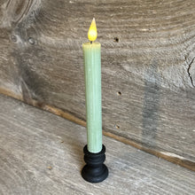 Load image into Gallery viewer, Textured Realistic Wick LED Taper Candles
