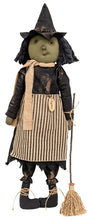 Load image into Gallery viewer, Agnes Witch Doll with Broom
