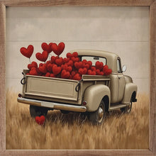 Load image into Gallery viewer, Valentine&#39;s Day Truck Hearts
