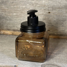 Load image into Gallery viewer, Vintage Style Glass Jar Soap Dispensers
