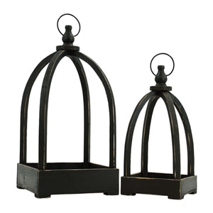 Black Gothic Arch Lantern