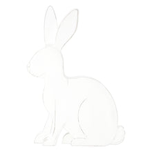 Load image into Gallery viewer, Large White Wood Bunny
