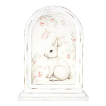 Load image into Gallery viewer, Purely Spring Bunny Blocks and Bunny Frame Stand

