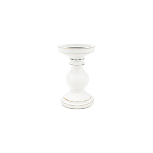 Small Mango Candlestick White