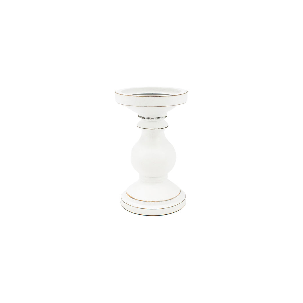 Small Mango Candlestick White