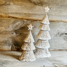 Load image into Gallery viewer, White and Gold Metal Christmas Tree
