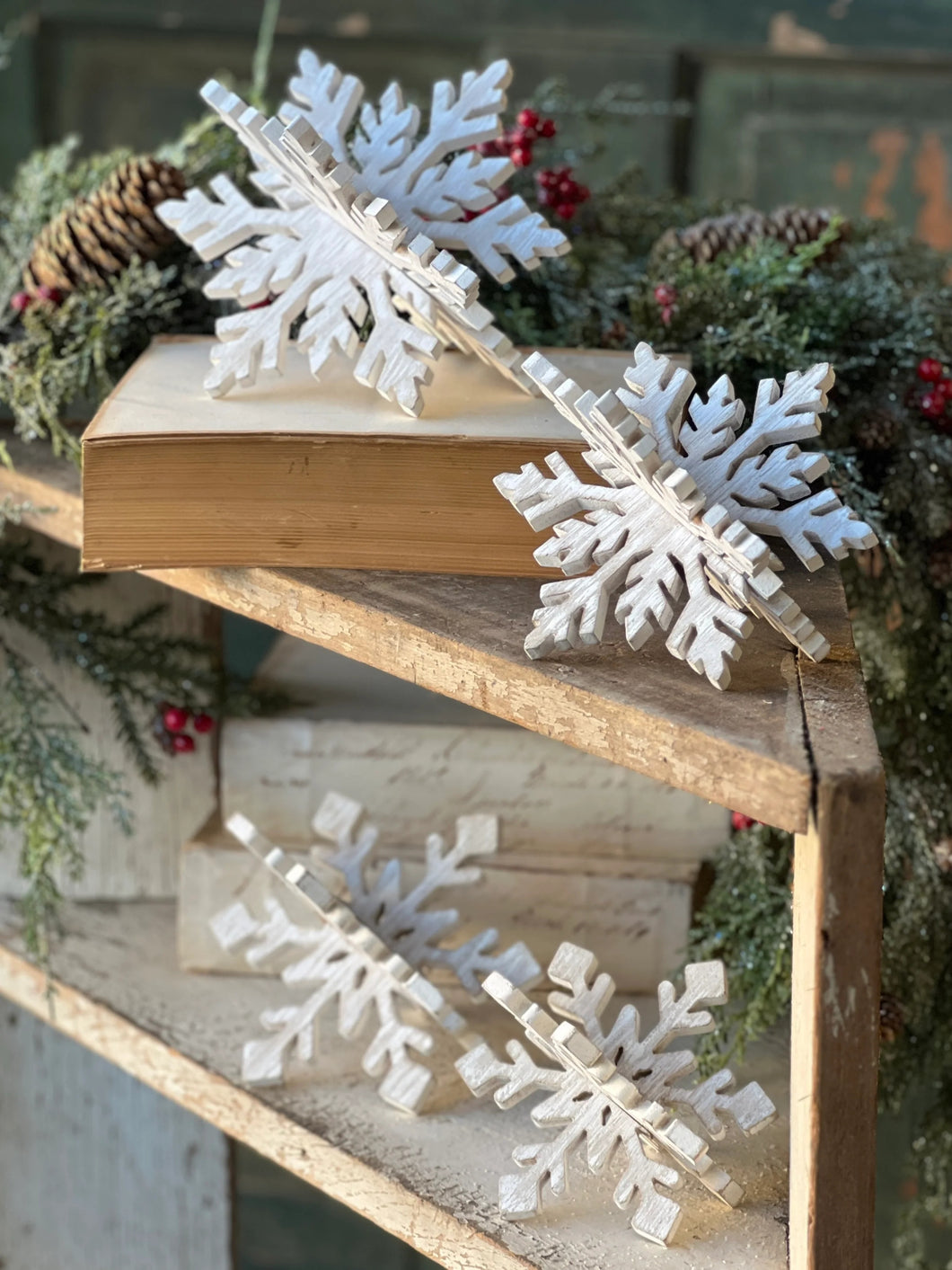 Fretwork Flakes Snowflakes - Arrow