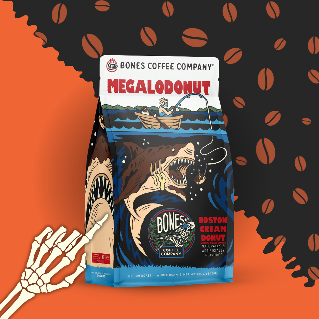 Megalodonut Flavored Coffee | 12oz | Ground