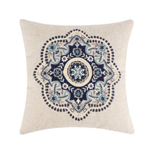 Load image into Gallery viewer, Lorrance Embroidered Medallion Pillow
