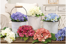 Load image into Gallery viewer, White Hydrangea Bundle - 11.5"
