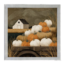 Load image into Gallery viewer, Rustic Wagon with Pumpkins - Square

