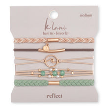 Load image into Gallery viewer, "Reflect" Ocean Wave Hair Tie Bracelets

