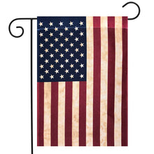 Load image into Gallery viewer, Tea Stained American Garden Flag
