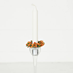 Mustard Orange Pip Berry Taper Ring/Napkin Ring