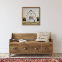 Load image into Gallery viewer, White Summer Flag Barn
