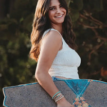 Load image into Gallery viewer, "Reflect" Ocean Wave Hair Tie Bracelets
