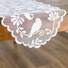 Load image into Gallery viewer, Bristol Garden 14x36 White Lace Table Runner
