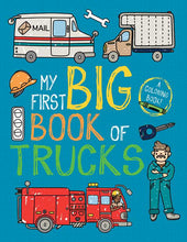 Load image into Gallery viewer, My First Big Book of Trucks by Little Bee Books
