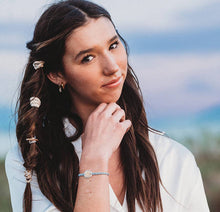 Load image into Gallery viewer, "Wonder" Moon &amp; Stars Hair Tie Bracelets
