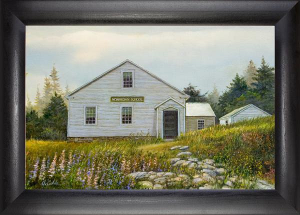 Schoolhouse Framed Art