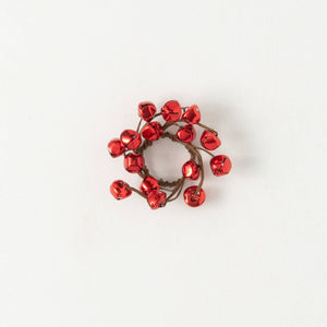 1.5" Red Bell Candle Ring