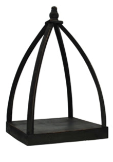 Black Pyramid Lantern